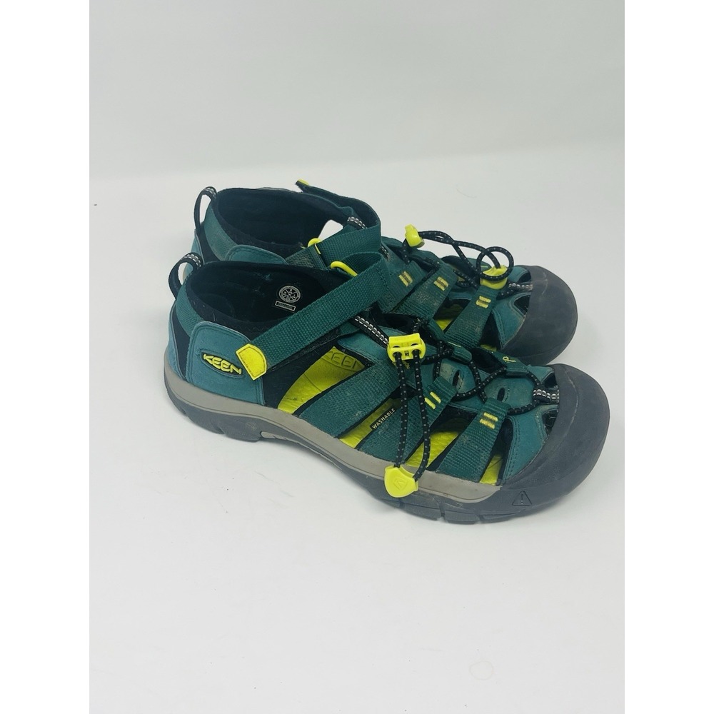 Keen Shoes Womens Size 7.5 Green Yellow Washable Outdoor Sandals Hiking Water